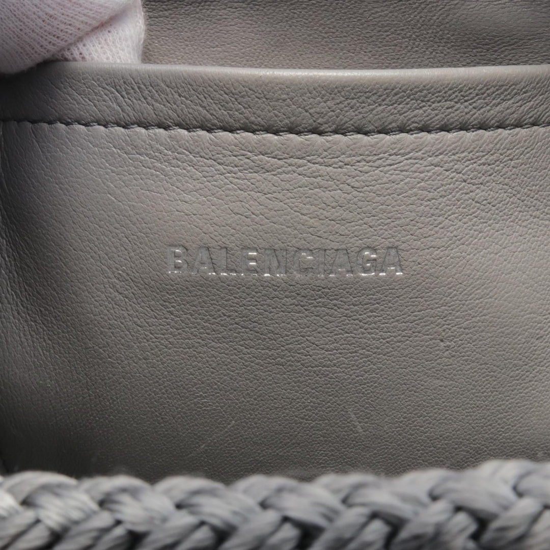 Top Quality Balenciaga Ibiza Small Basket Handbag Nylon Leather