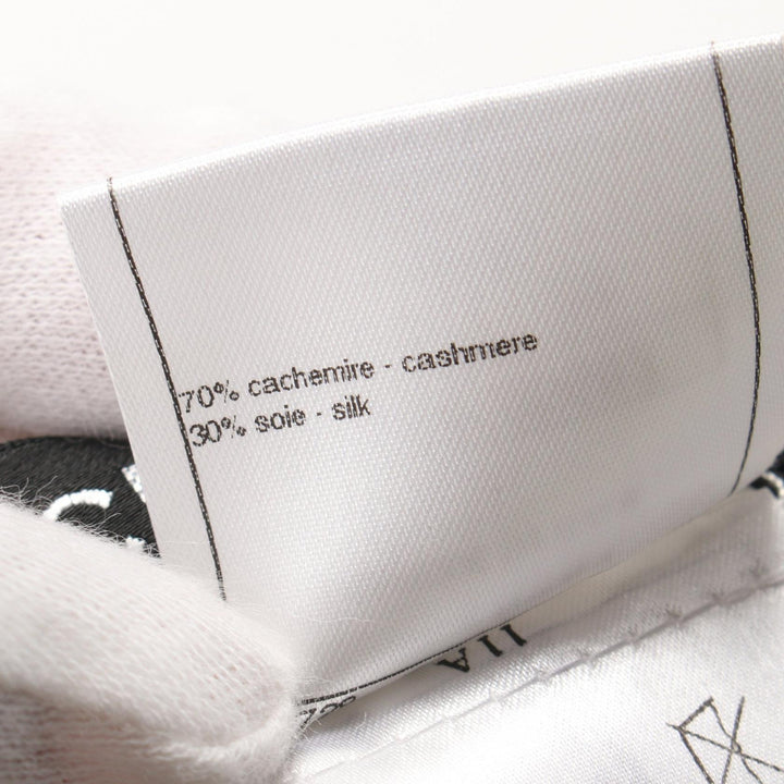 Top Quality Chanel Cashmere Silk Knit Top Gray