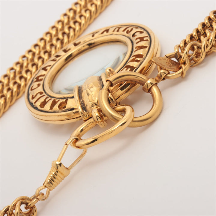 Top Quality Chanel Logo Pendant GP G Lupe Necklace 2 Series Chain