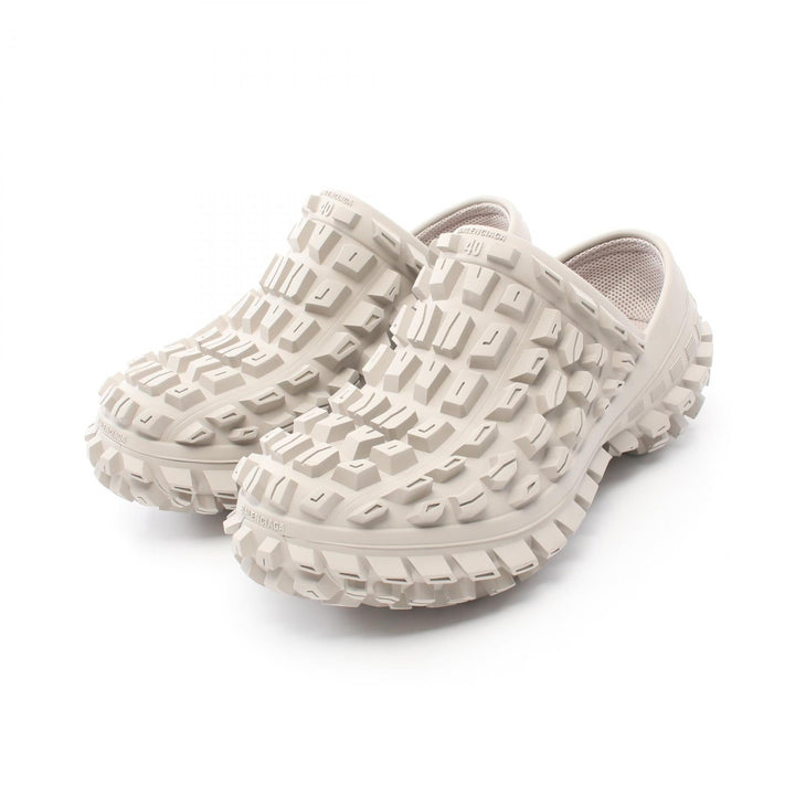Top Quality Balenciaga BOUNCER Clog Sandals Beige
