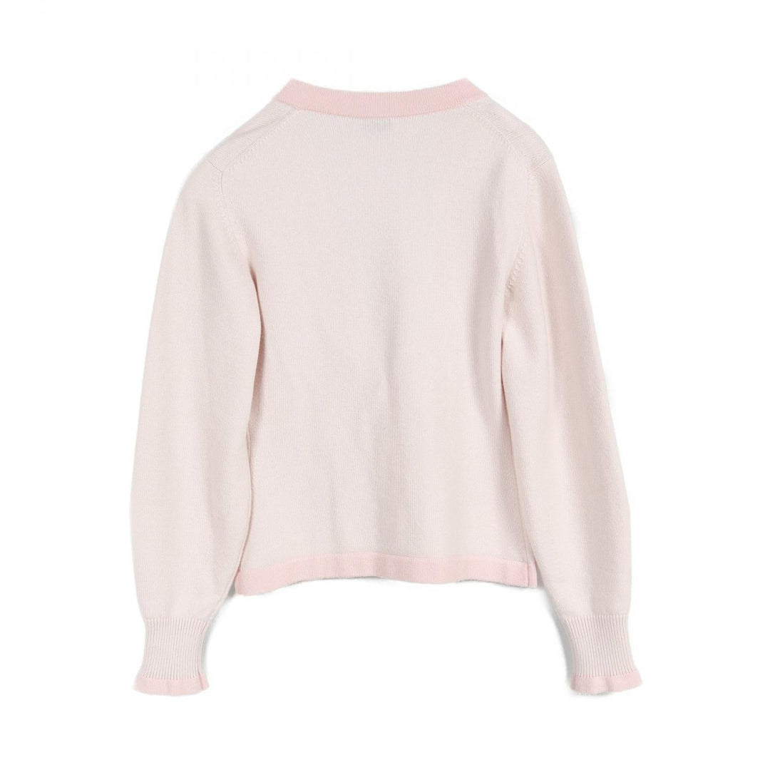 Top Quality Chanel Cashmere Cardigan Pink