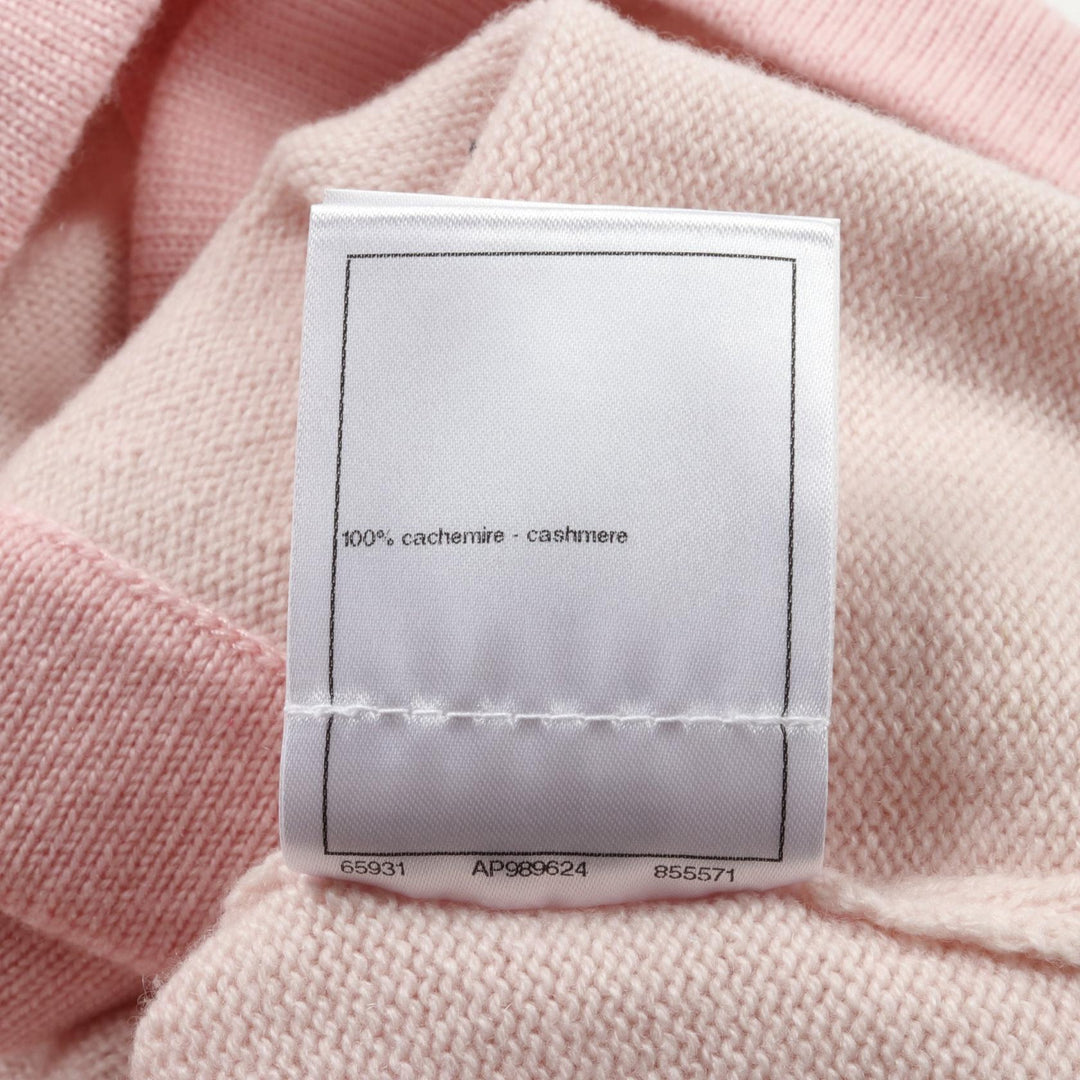 Top Quality Chanel Cashmere Cardigan Pink