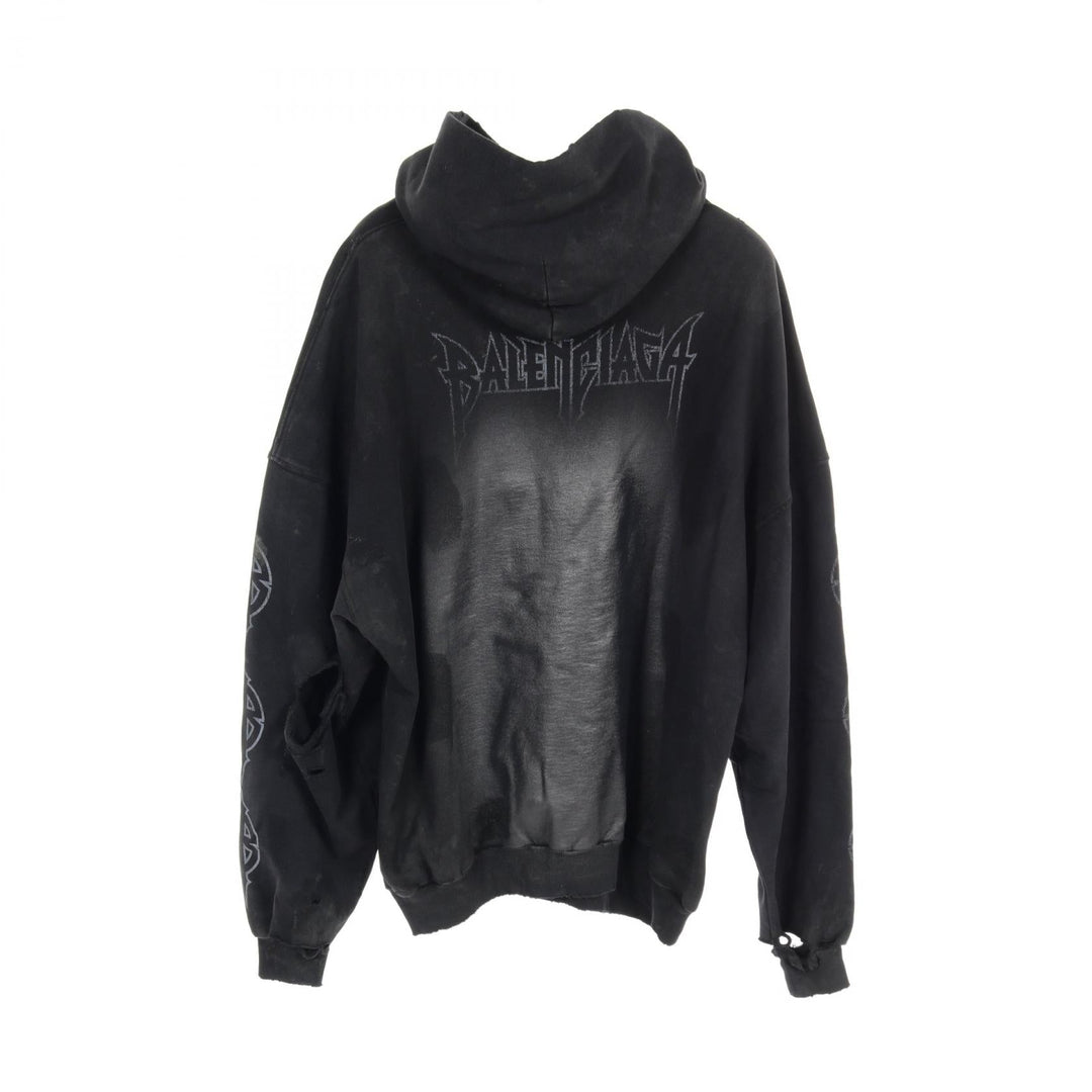 Top Quality Balenciaga Paris Moon Cotton Hoodie 744462