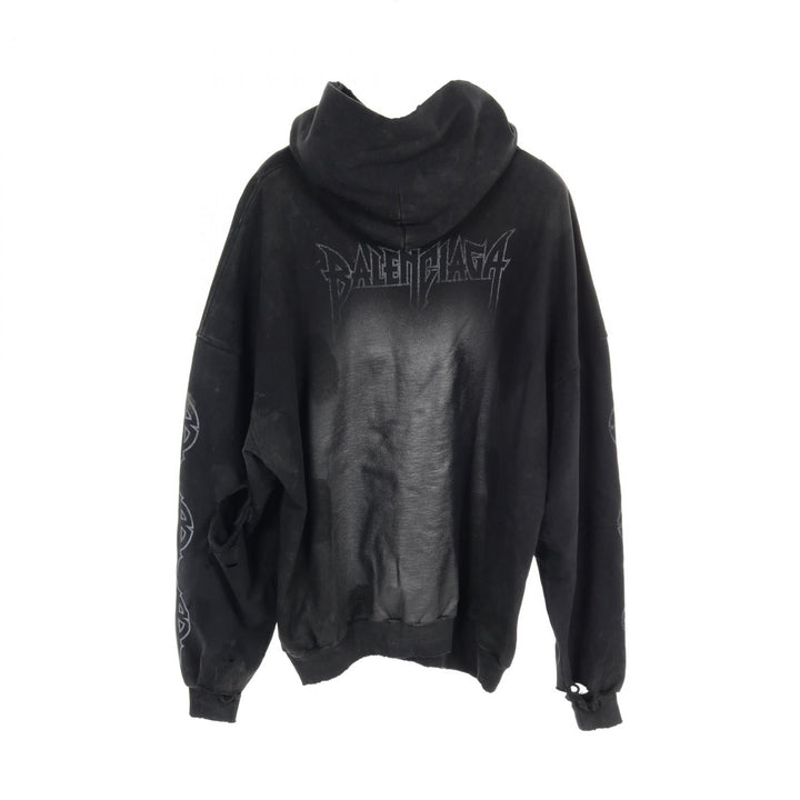 Top Quality Balenciaga Paris Moon Cotton Hoodie 744462
