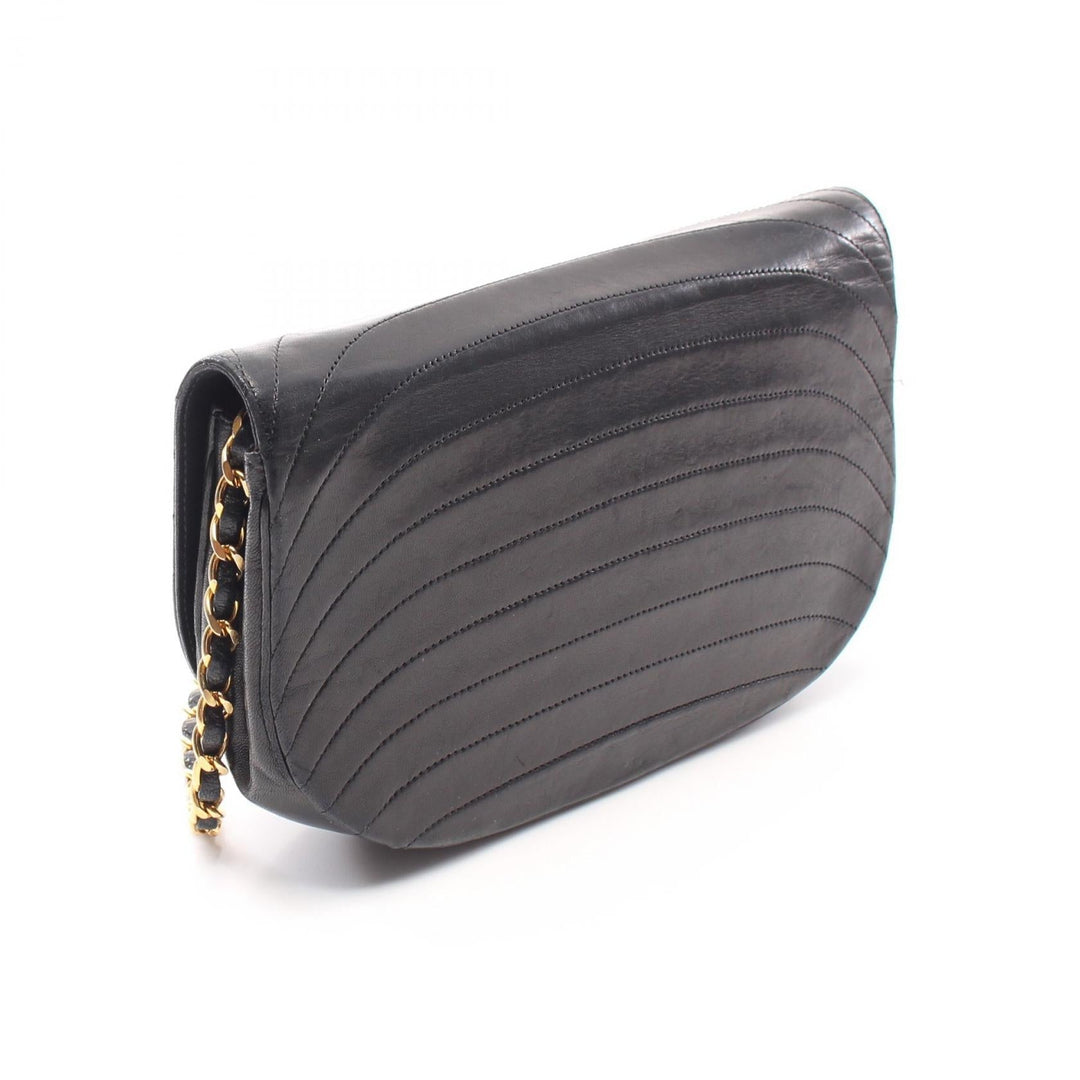 Top Quality Chanel Half Moon Lambskin Shoulder Bag