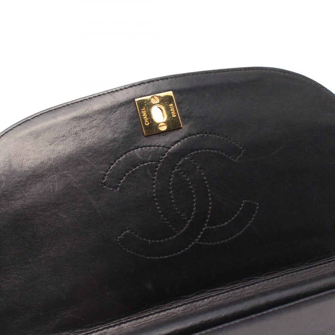 Top Quality Chanel Half Moon Lambskin Shoulder Bag