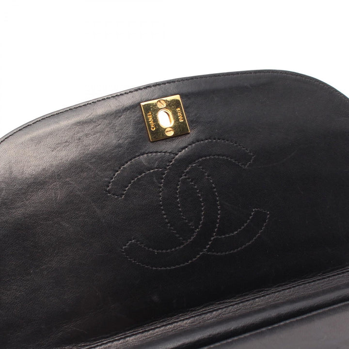 Top Quality Chanel Half Moon Lambskin Shoulder Bag