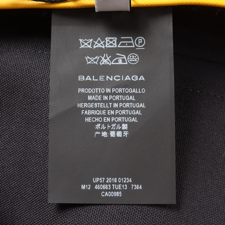 Top Quality Balenciaga Cotton Mountain Parka Yellow