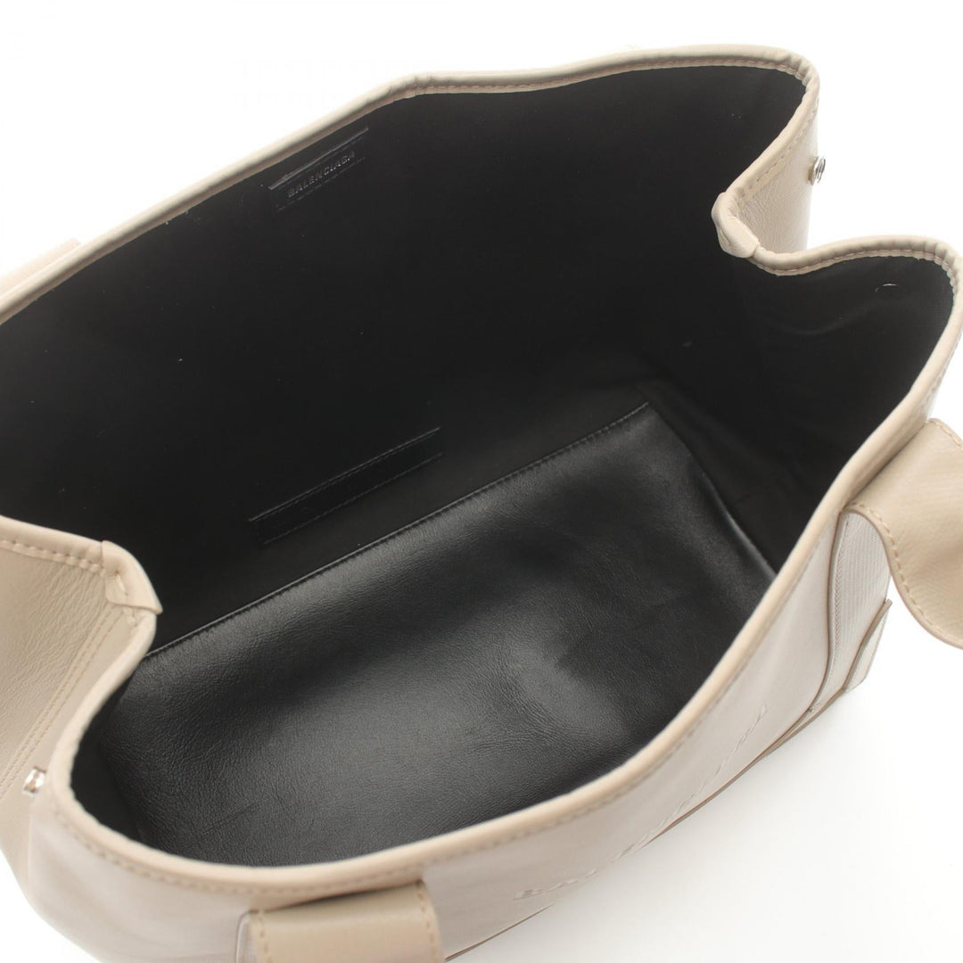 Top Quality Balenciaga Navy Cabas S Leather Tote Bag