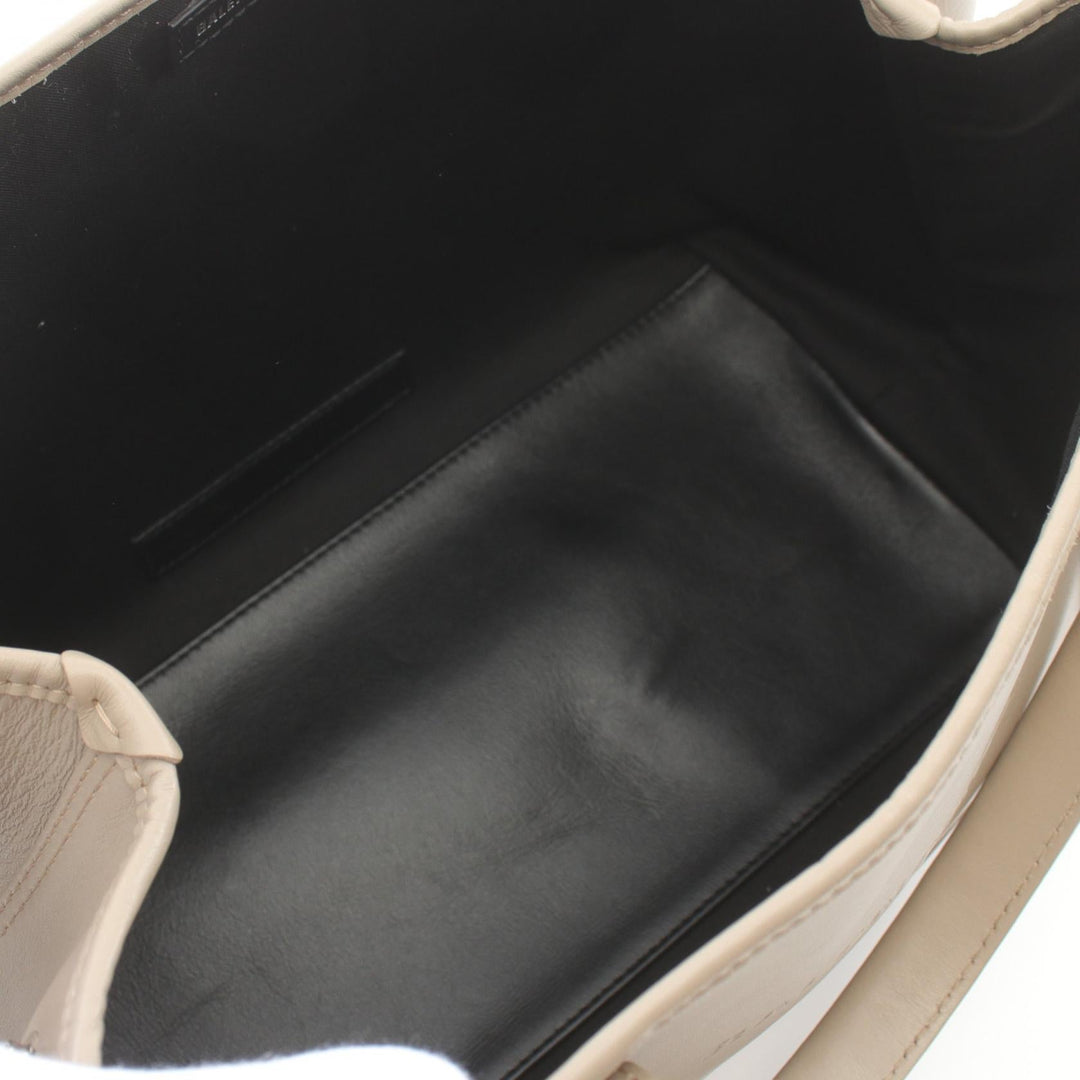 Top Quality Balenciaga Navy Cabas S Leather Tote Bag