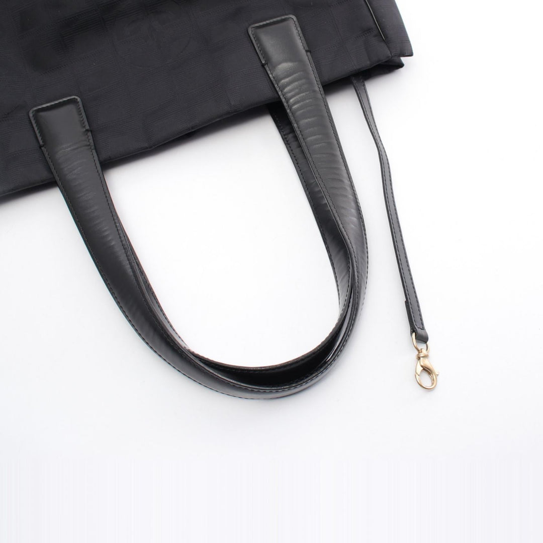 Top Quality Chanel Nylon Canvas Leather Tote Bag A20457