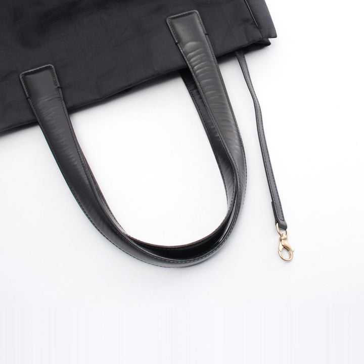 Top Quality Chanel Nylon Canvas Leather Tote Bag A20457