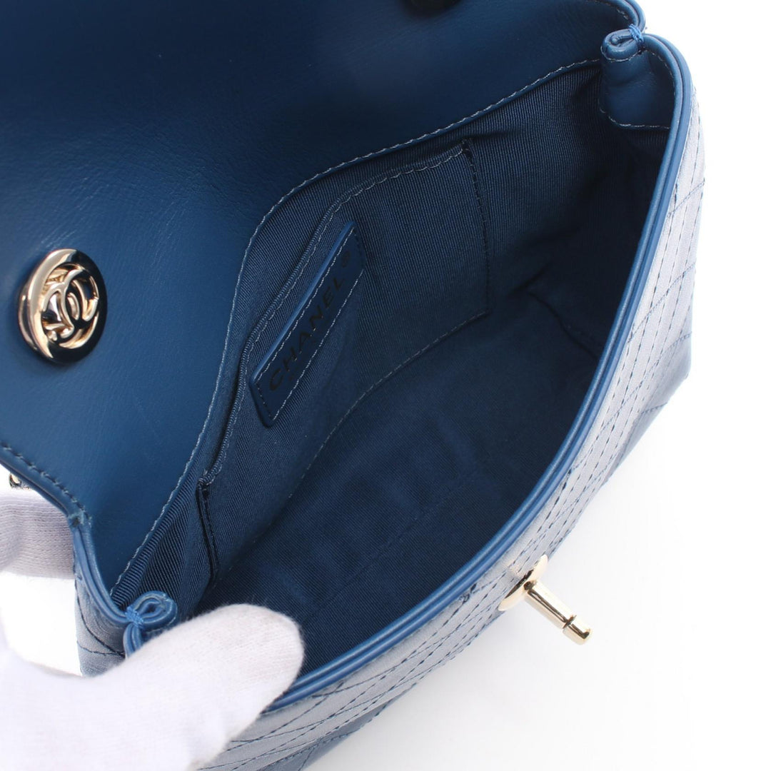 Top Quality Chanel Mini Matelasse Leather Shoulder Bag