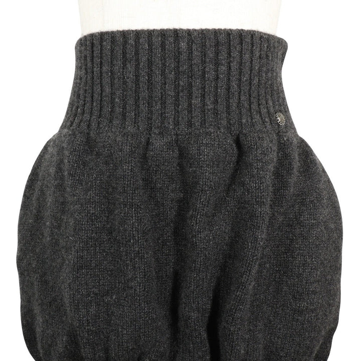 Chanel Cashmere Skirt Gray