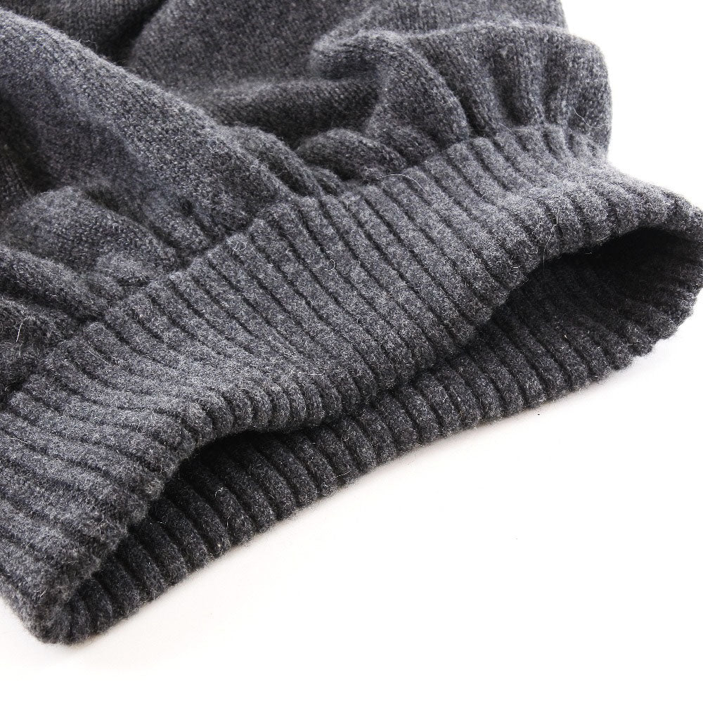 Chanel Cashmere Skirt Gray