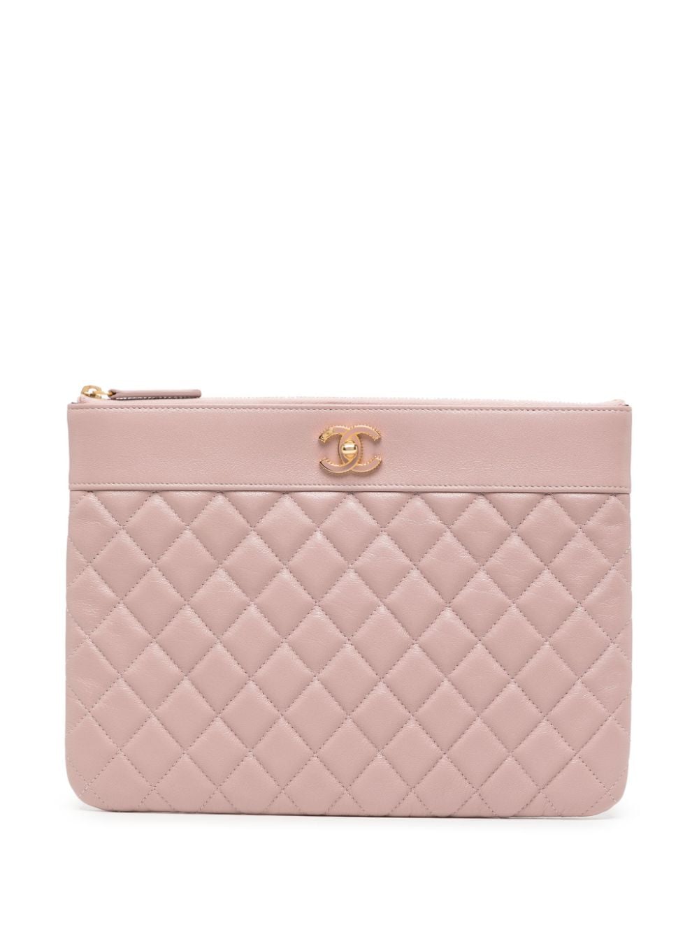 Top Quality Chanel CC Quilted clutch bag