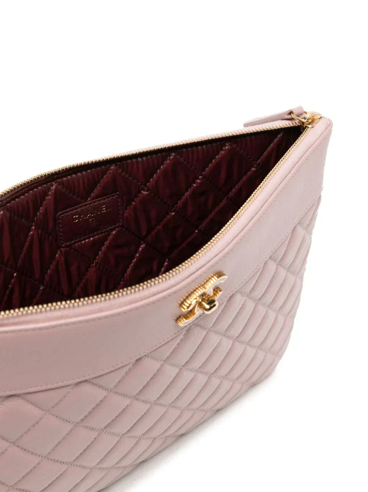 Top Quality Chanel CC Quilted clutch bag