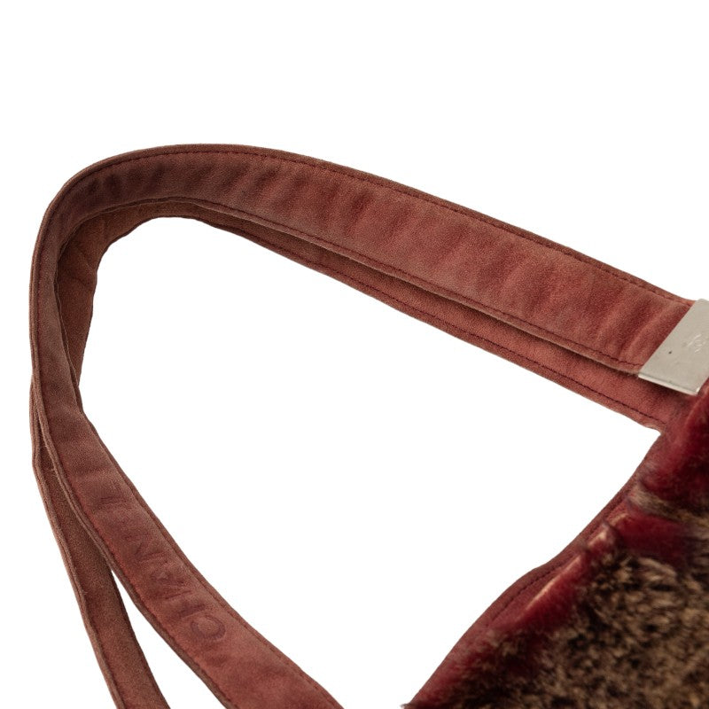 Top Quality Chanel Cocomark Rapunzel  Bag houlder Bag Brown Red lace Lady Chanel