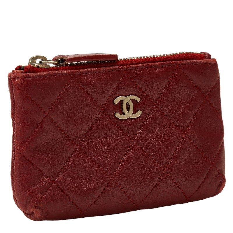 Top Quality Chanel Top Quality Chanel MATRASSE Coincase /Leather Wine Red  and Gentlemen