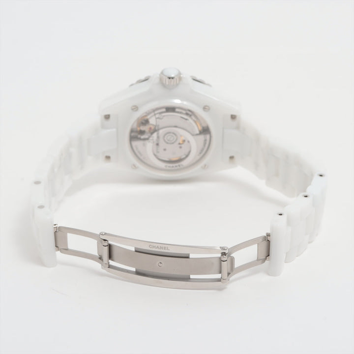 Top Quality Chanel J12 Mademoiselle Rapauza H7481 SSCE AT White Writing Panerai
