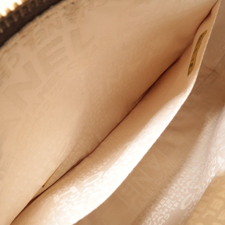 Top Quality Chanel Chocolate Bar Wild Stitch Canvas Hand Bag Gray