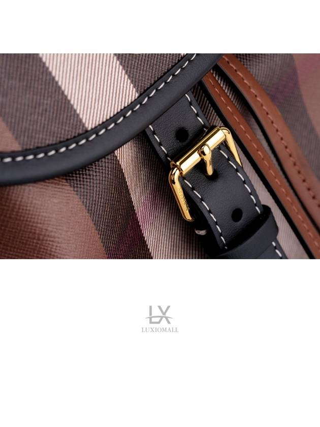 Burberry Leather Backpack Brown