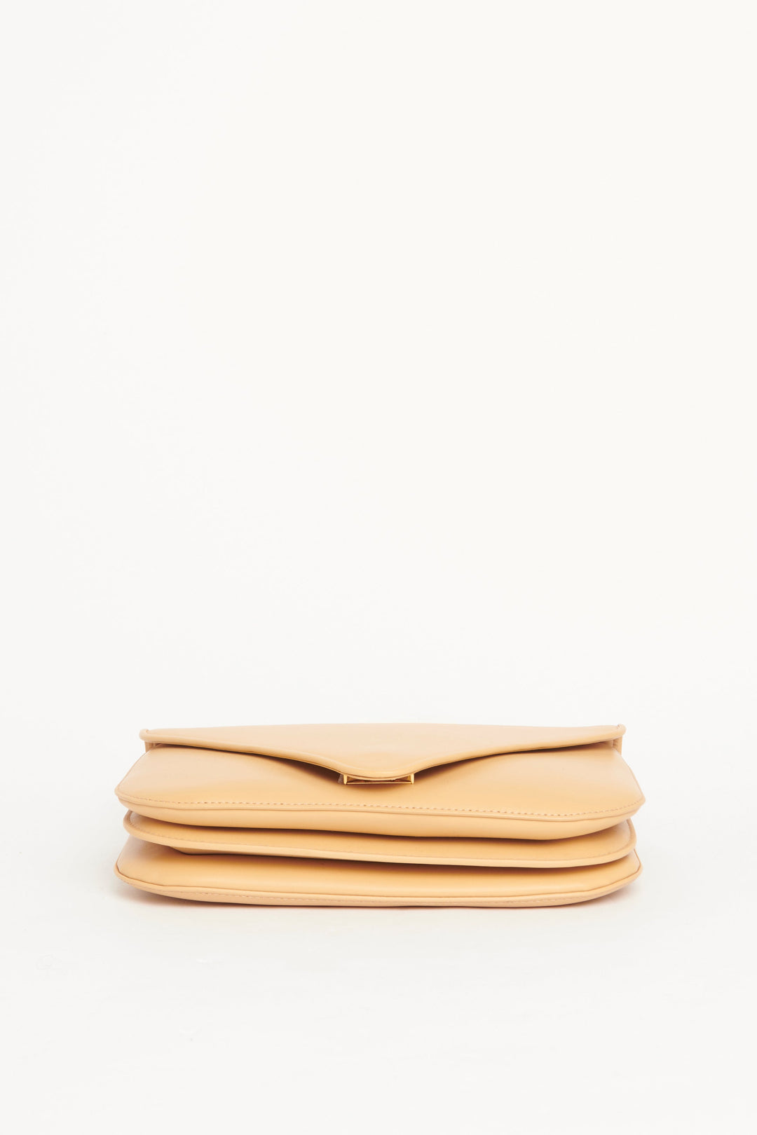 2021 Beige Leather Mount Crossbody Bag