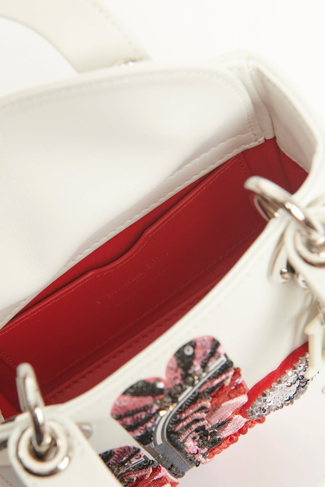 2015 Micro Sequin Accented Lady Dior Bag