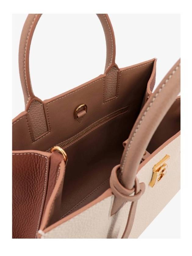 Burberry Mini Frances Tote Bag Beige