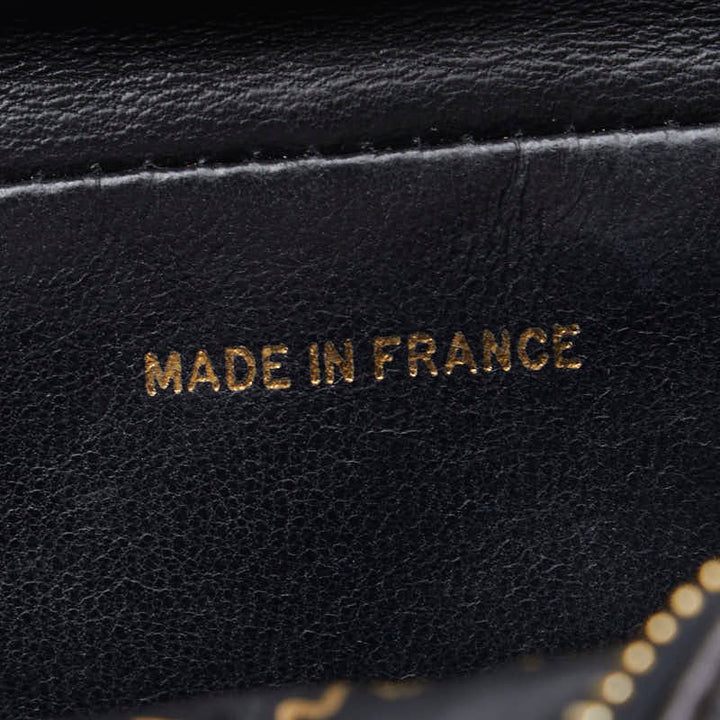 Top Quality Chanel Black Lambskin Chain Shoulder Tote Bag