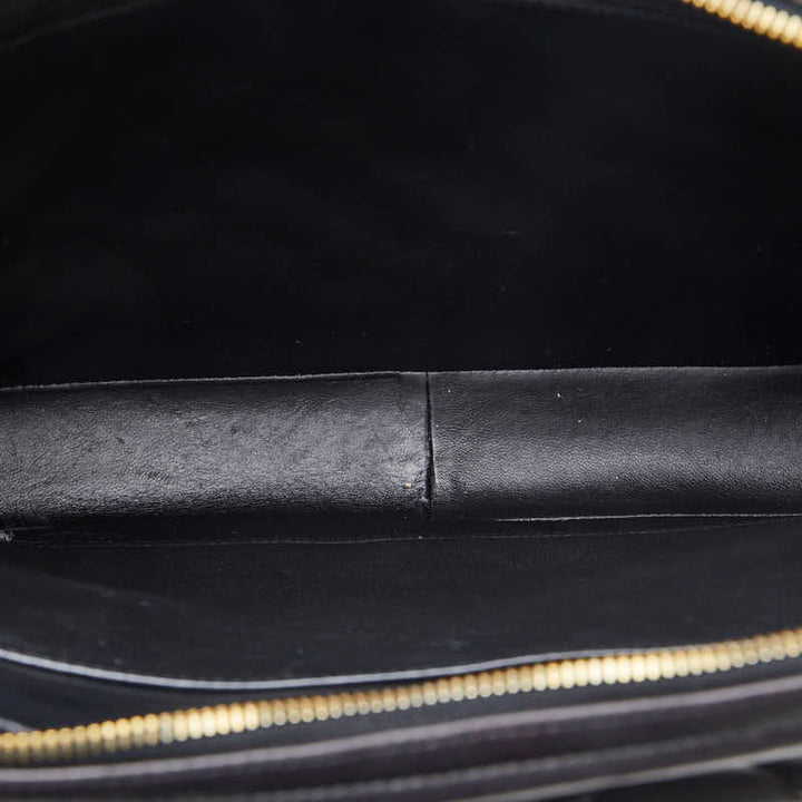 Top Quality Chanel Black Lambskin Chain Shoulder Tote Bag