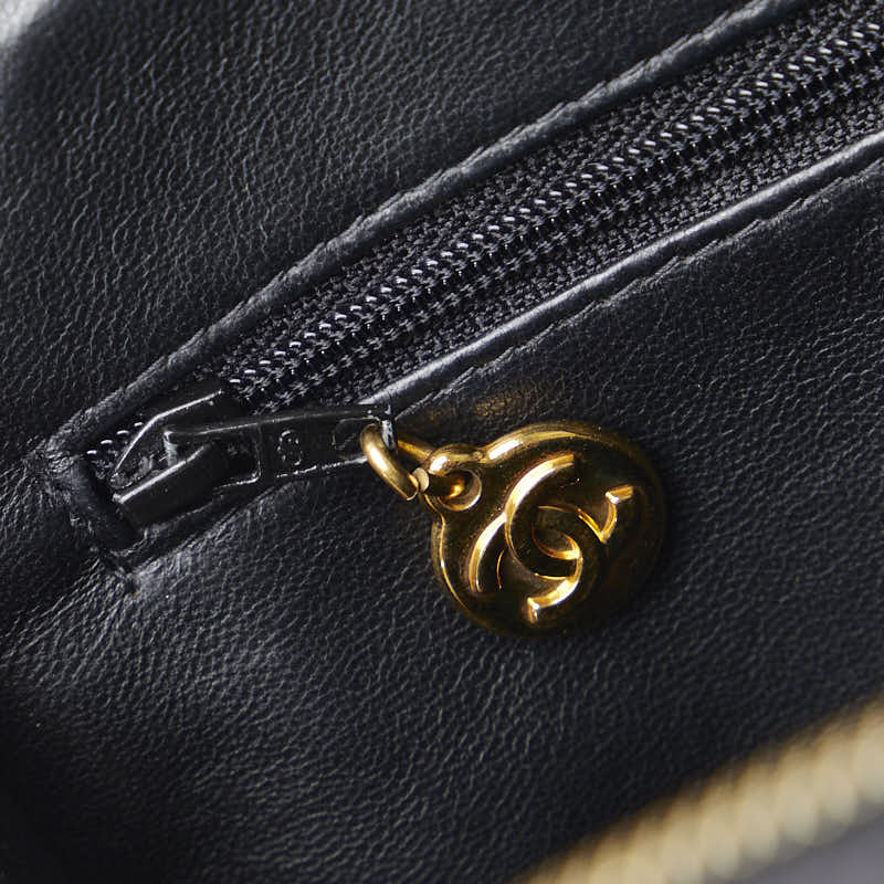 Top Quality Chanel Black Lambskin Chain Shoulder Tote Bag