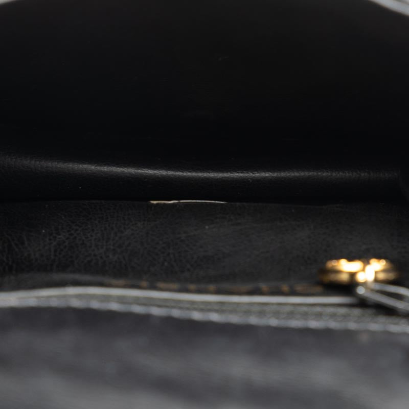 Top Quality Chanel Matlasse Body Bag Waist Bag Black Lambskin Women's