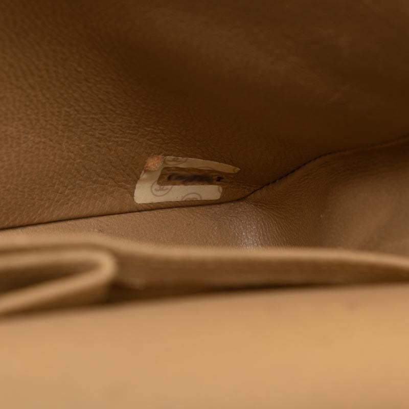 Top Quality Chanel Matlasse 25 Double Flap Chain Shoulder Bag Beige Lambskin