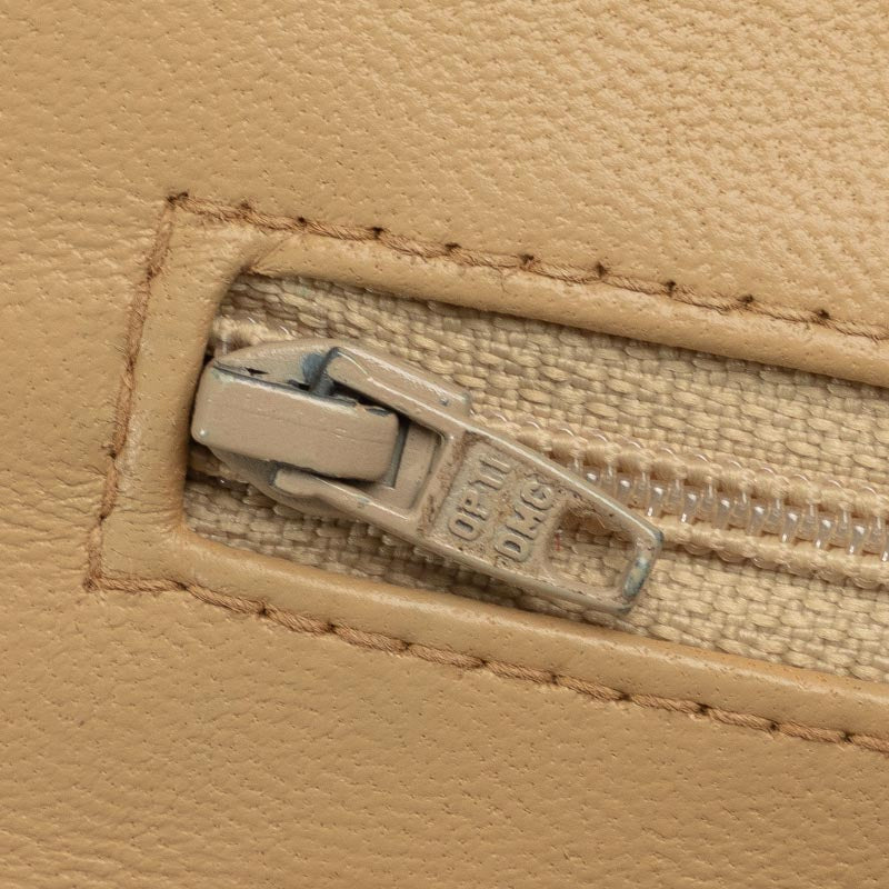 Top Quality Chanel Matlasse 25 Double Flap Chain Shoulder Bag Beige Lambskin