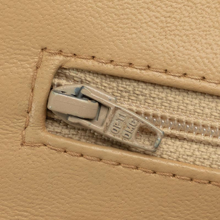 Top Quality Chanel Matlasse 25 Double Flap Chain Shoulder Bag Beige Lambskin