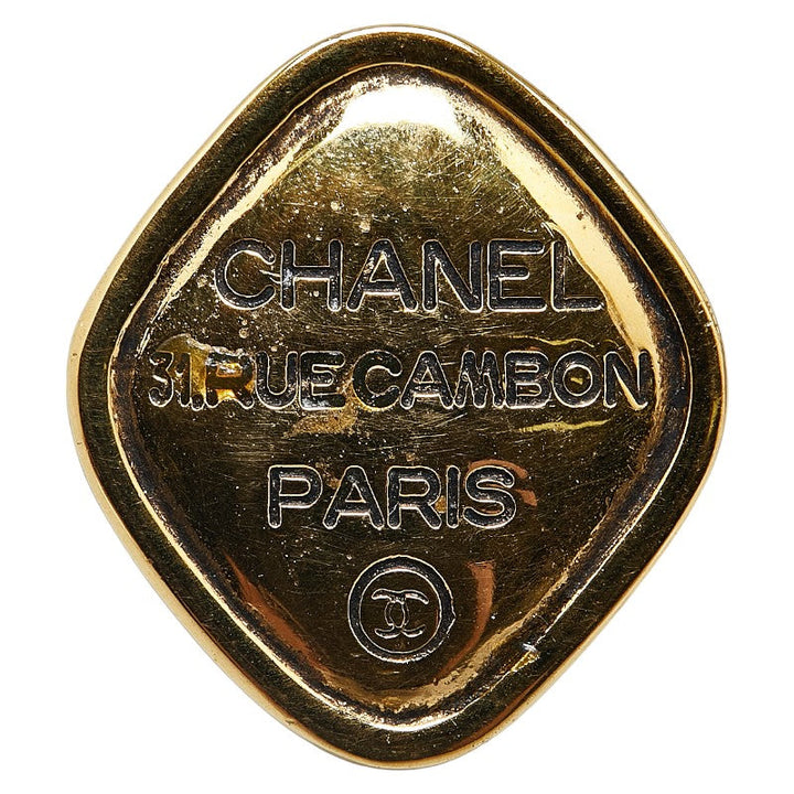 Top Quality Chanel Coco Mark Brooch Gold Plated