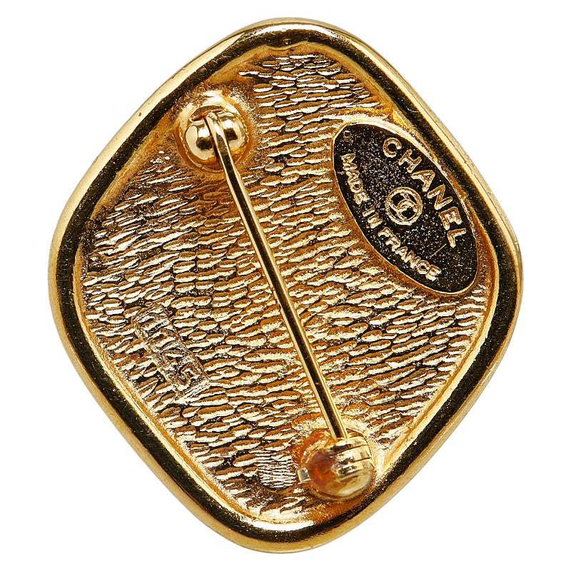 Top Quality Chanel Coco Mark Brooch Gold Plated