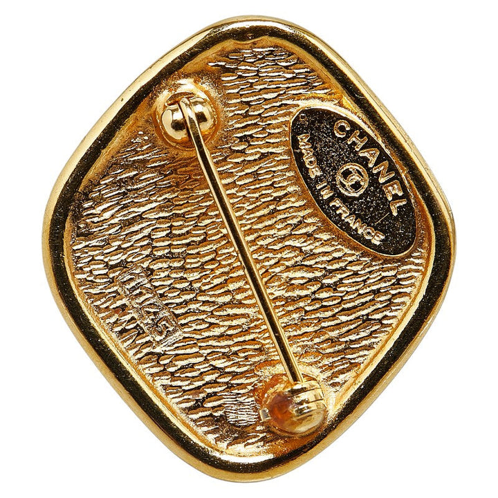 Top Quality Chanel Coco Mark Brooch Gold Plated