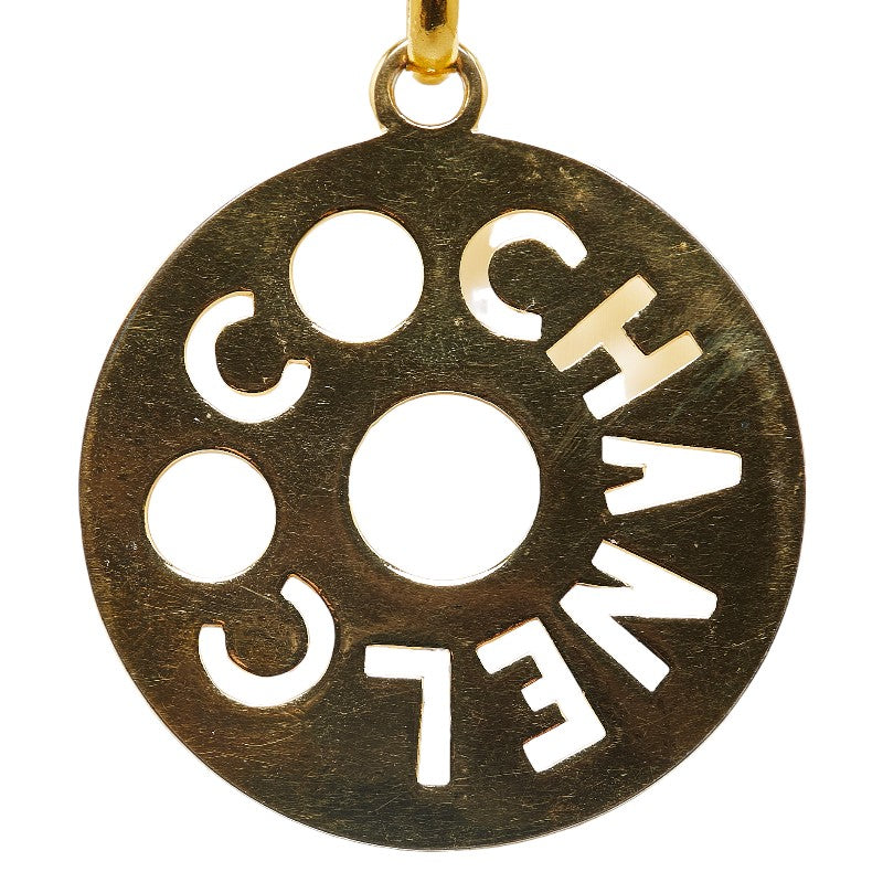 Top Quality Chanel Logo Chain Necklace Gold Plated