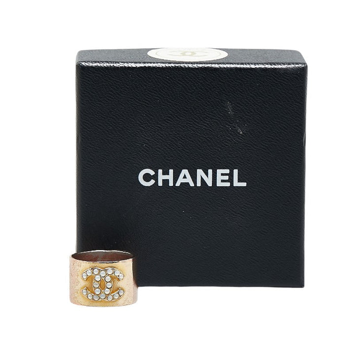 Top Quality Chanel Coco Mark Gold Plated Ring
