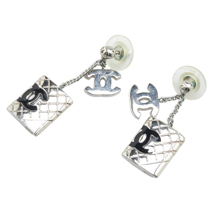 Top Quality Chanel Cambon Line Metal Earrings