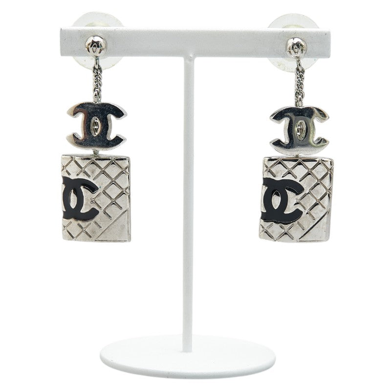Top Quality Chanel Cambon Line Metal Earrings