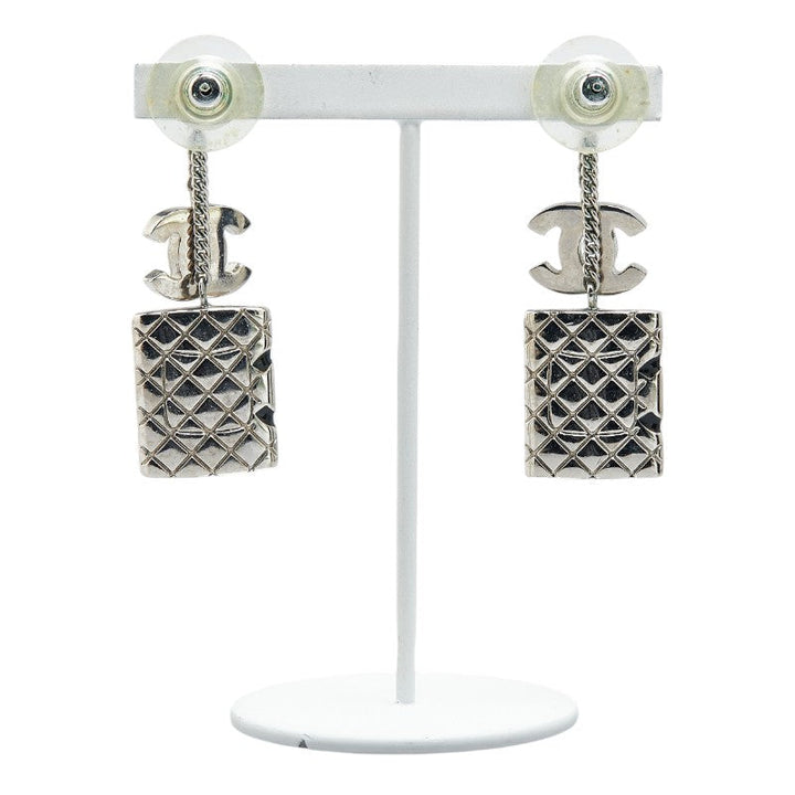 Top Quality Chanel Cambon Line Metal Earrings