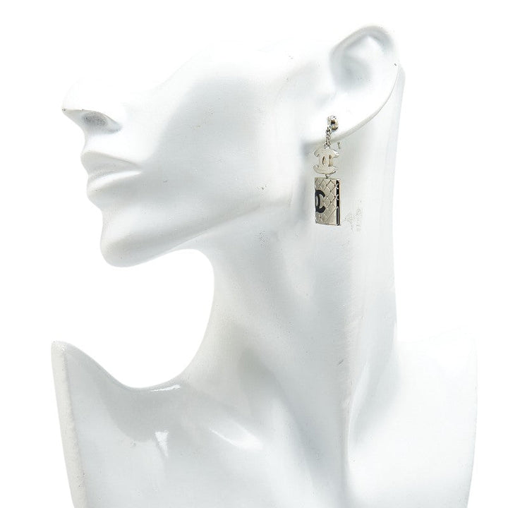 Top Quality Chanel Cambon Line Metal Earrings