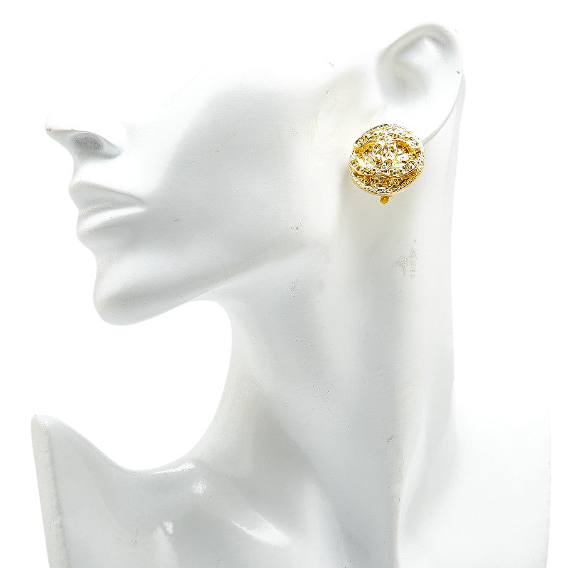 Top Quality Chanel Vintage Coco Mark Round Earrings