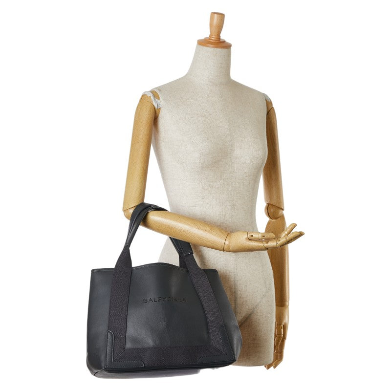 Top Quality Balenciaga Navy Cabas S Tote Bag 339933