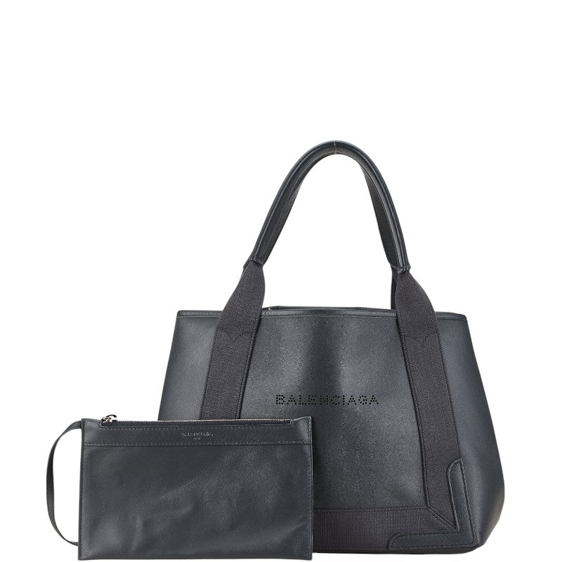 Top Quality Balenciaga Navy Cabas S Tote Bag 339933