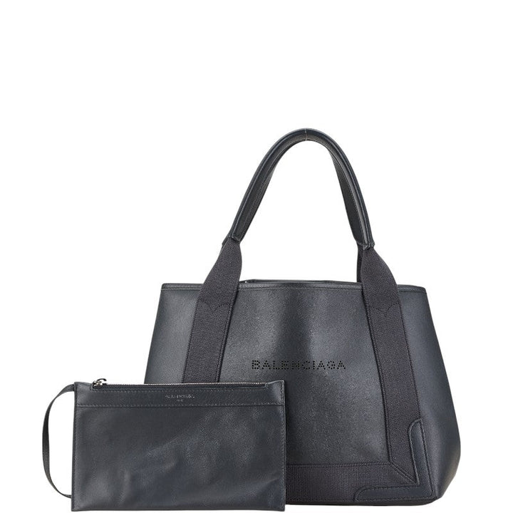 Top Quality Balenciaga Navy Cabas S Tote Bag 339933