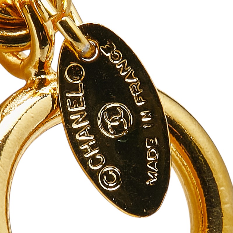 Top Quality Chanel Matelasse Coco Mark Necklace Gold